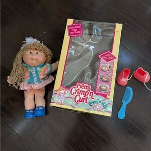 Pretty Crimp Curl Doll with Blue Shoes